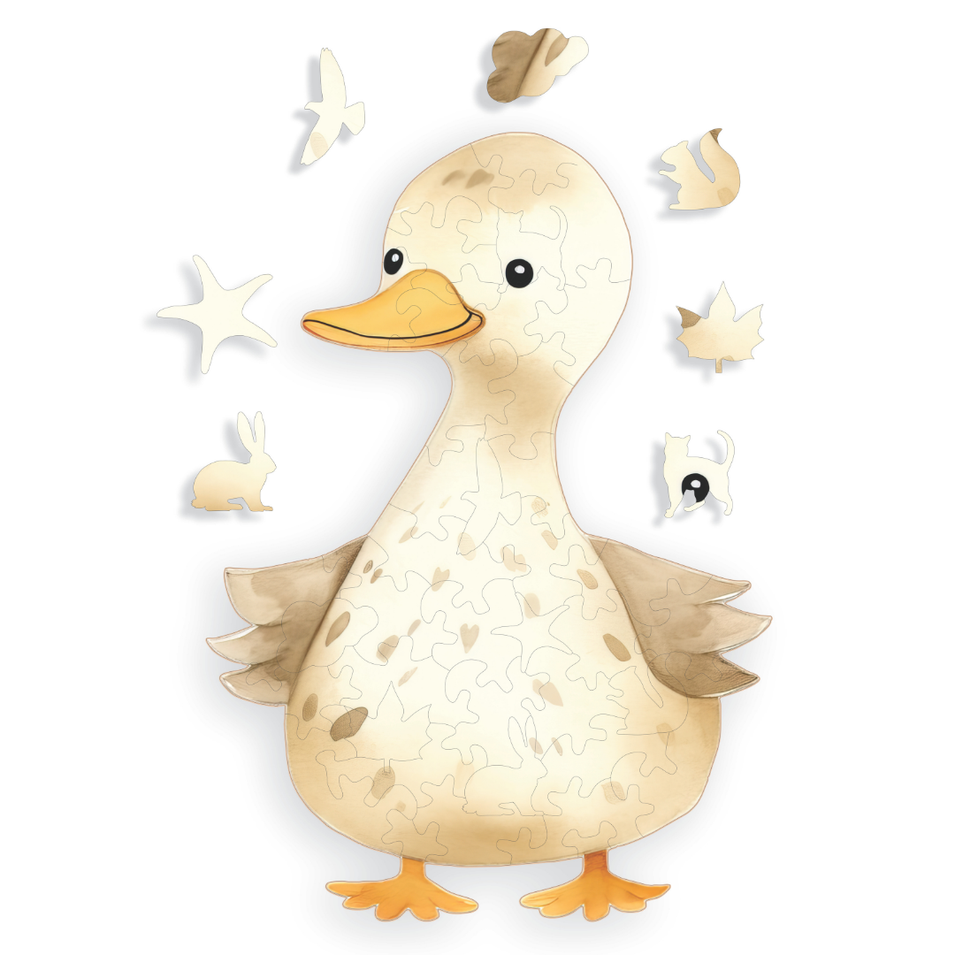 Duck - Kids Wooden Puzzle