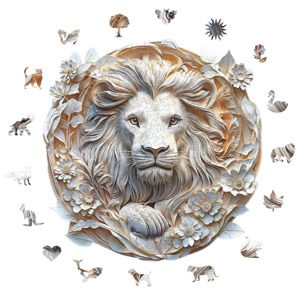 White King - Wooden Puzzle