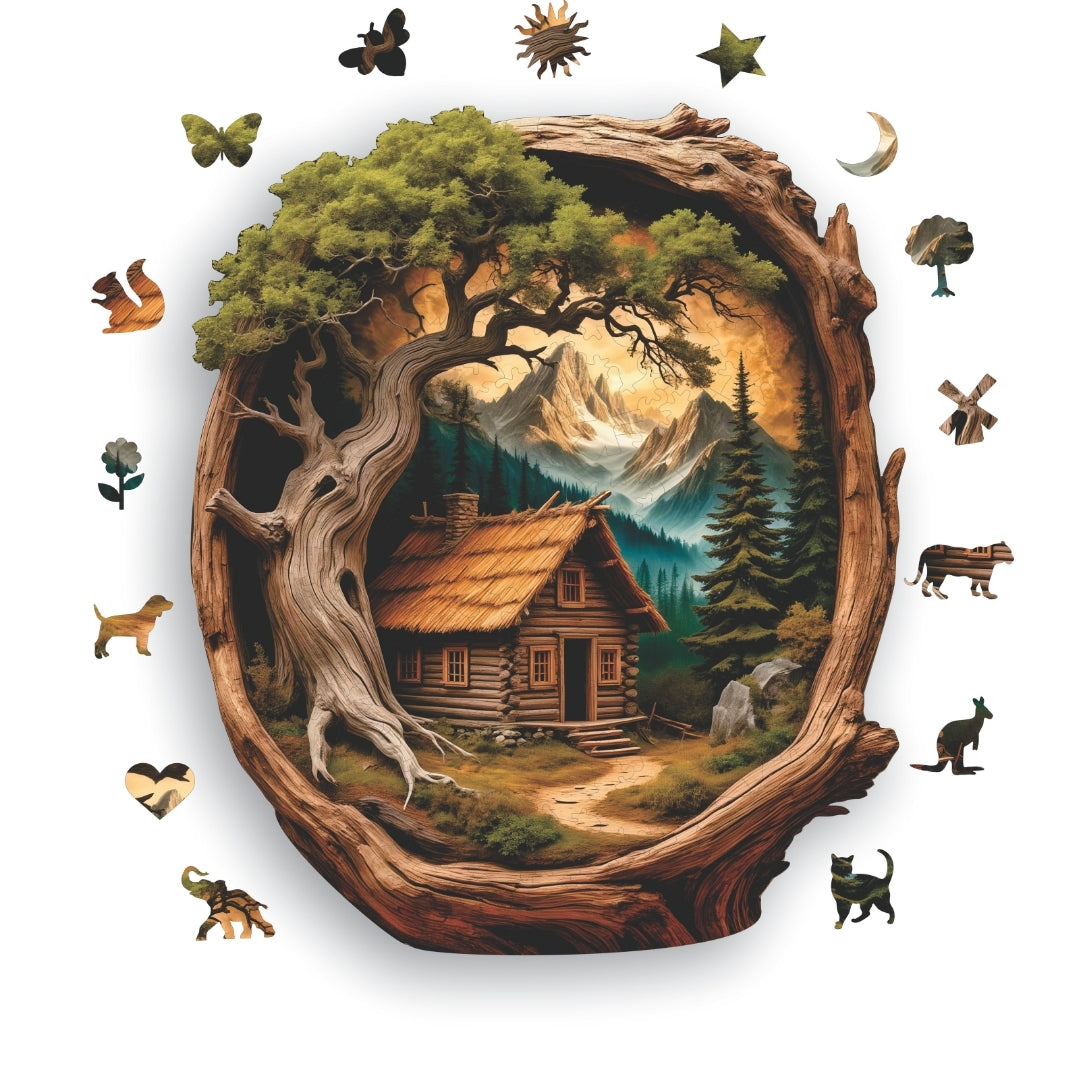 Treehouse - Wooden Puzzle