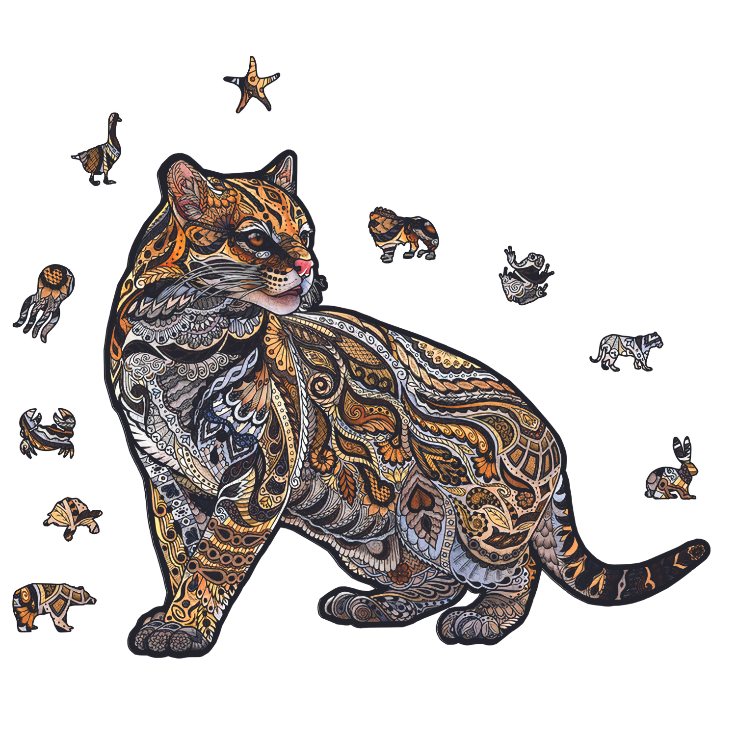 Lynx - Wooden Puzzle