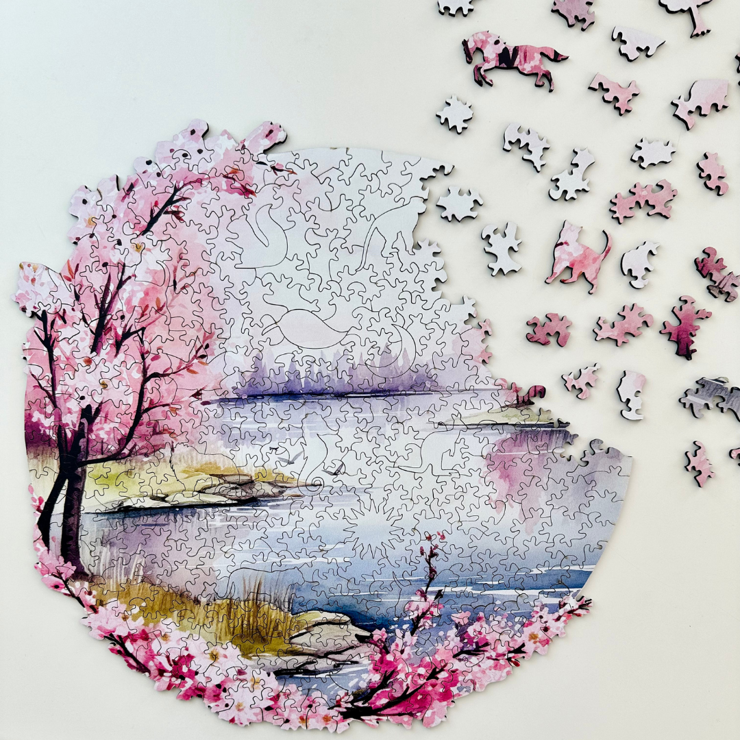 Sakura - Wooden Puzzle