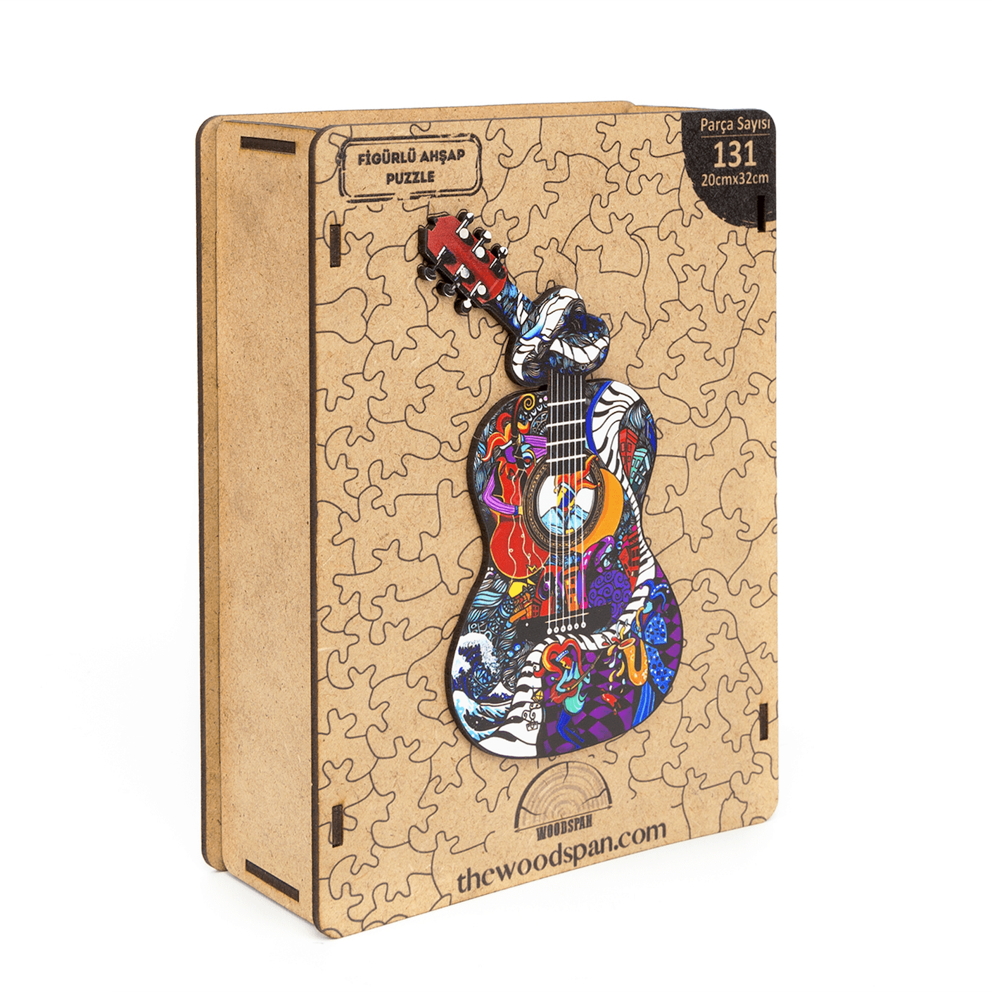 Guitar - Wooden Puzzle
