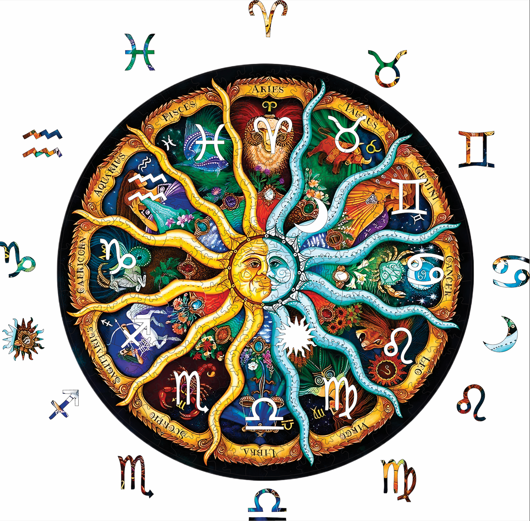 Zodiac - Wooden Puzzle