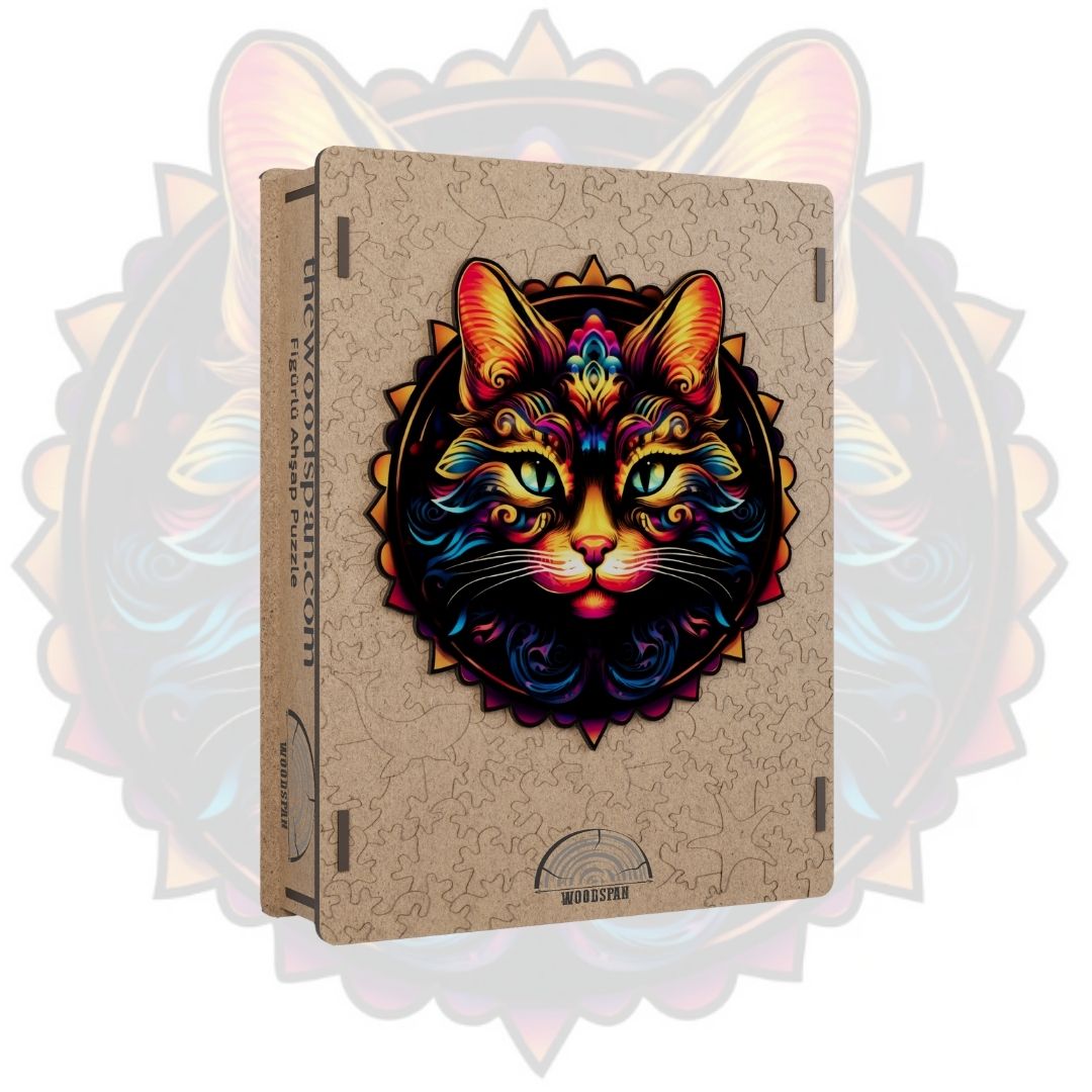 Mystic Cat - Wooden Puzzle