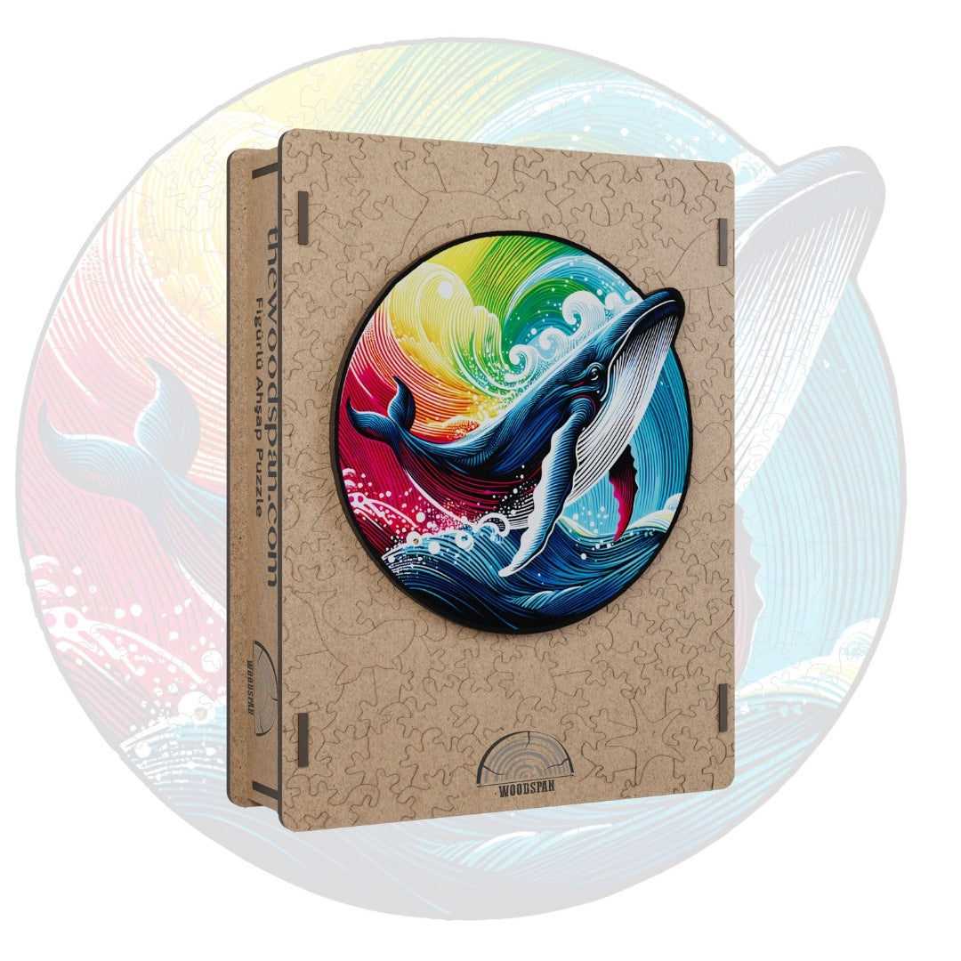 Dream of Whale - Wooden Puzzle