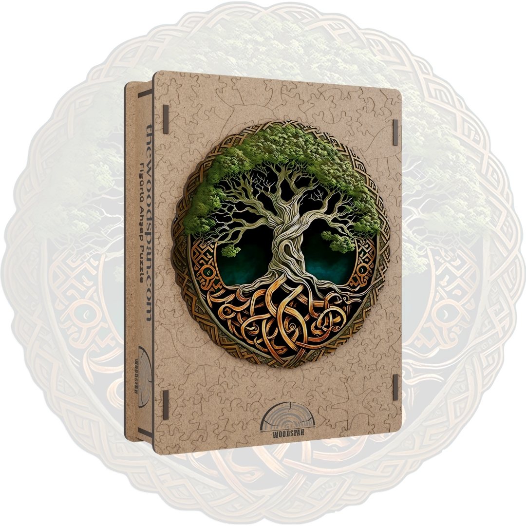 Celtic Tree - Wooden Puzzle