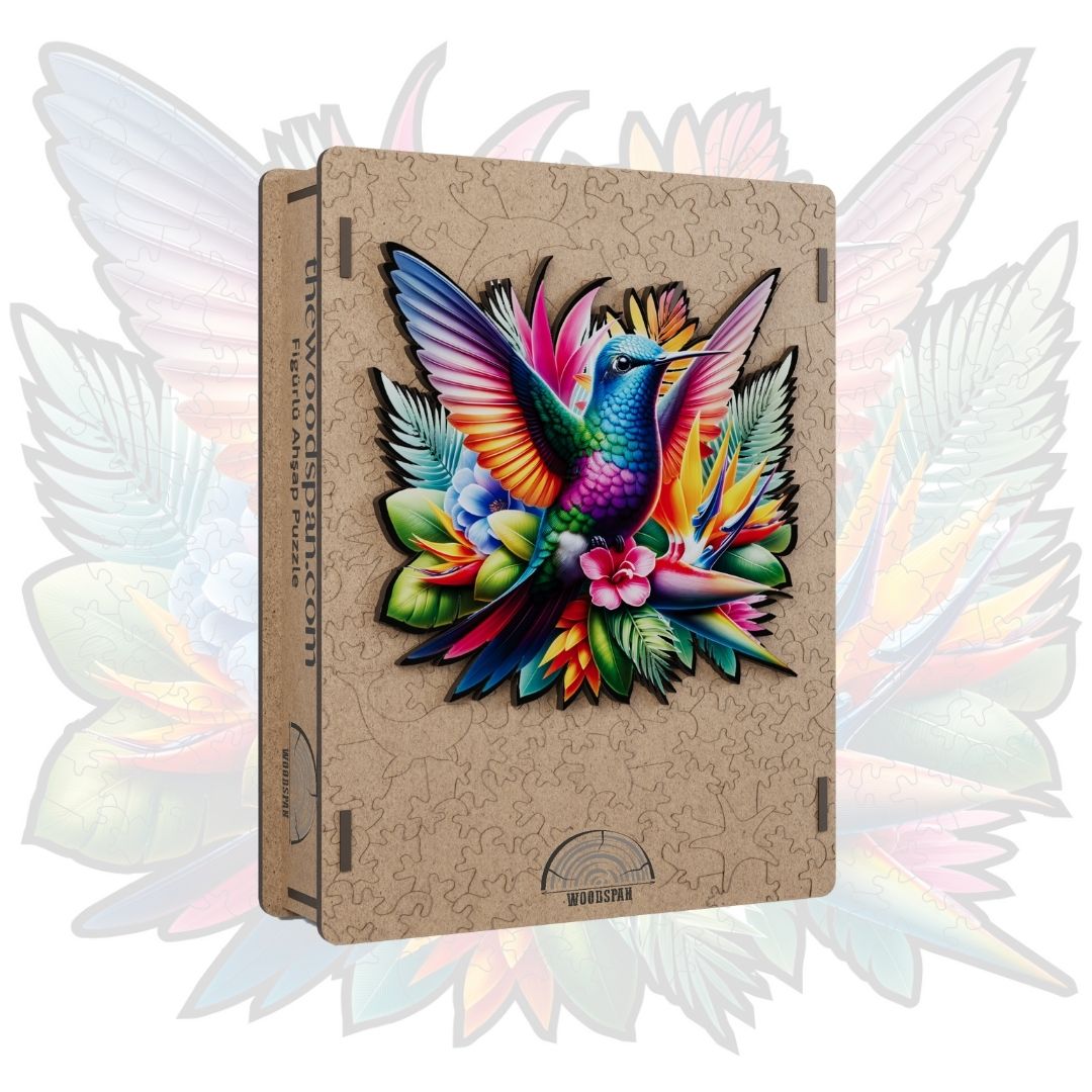 Hummingbird - Wooden Puzzle