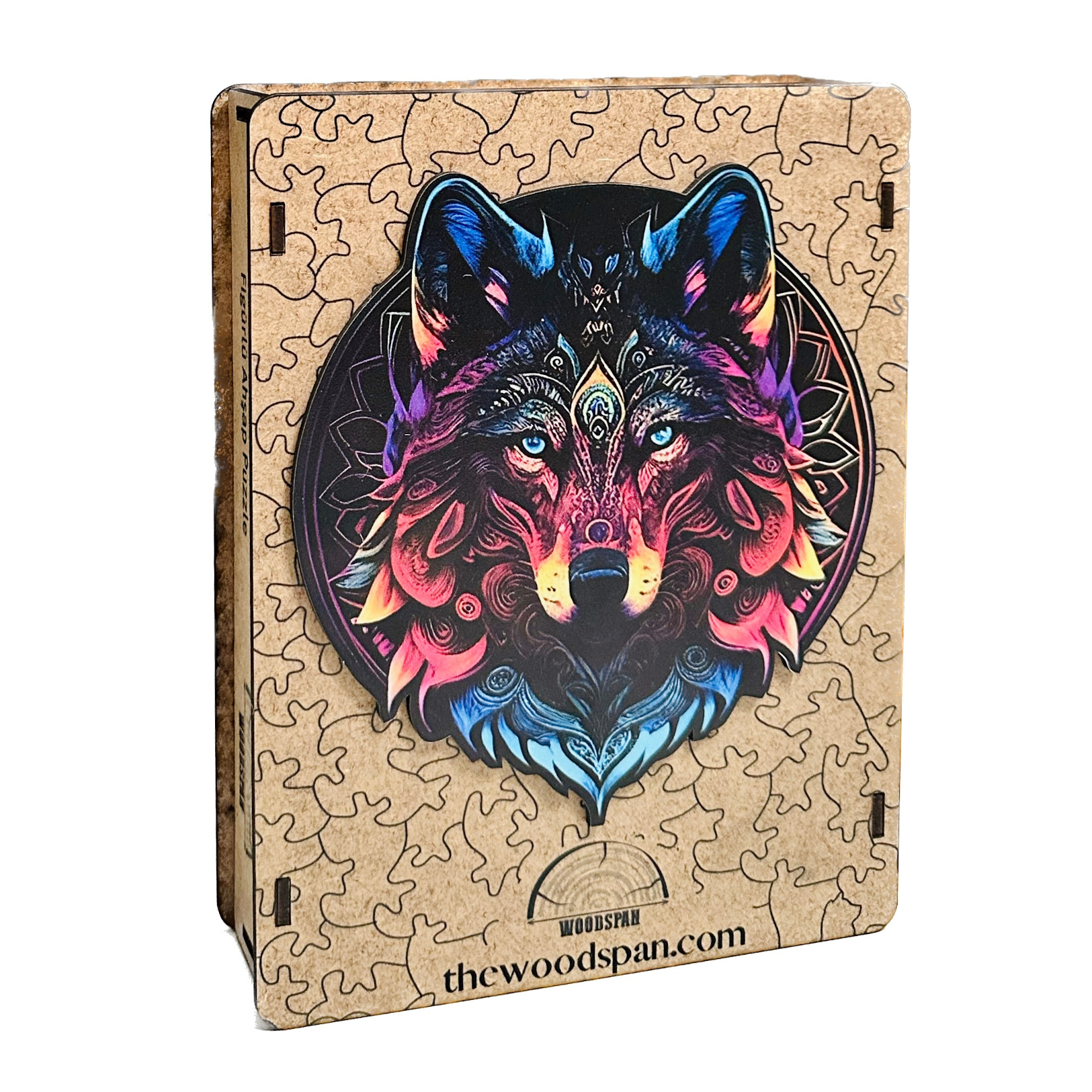 Mystic Wolf - Wooden Puzzle