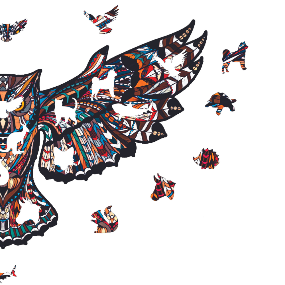 Magnificent Owl - Wooden Puzzle