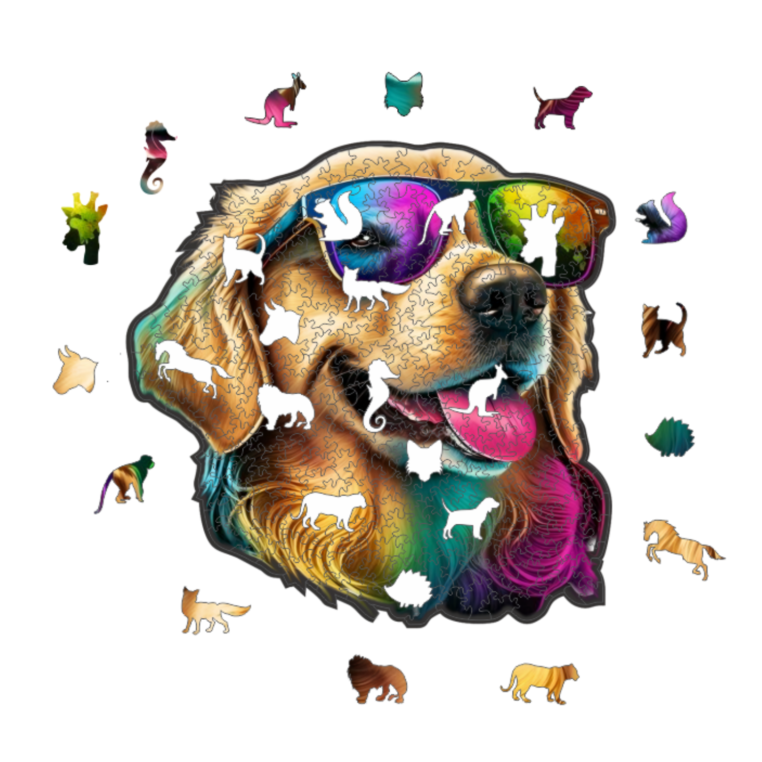 Party Shaker - Wooden Puzzle