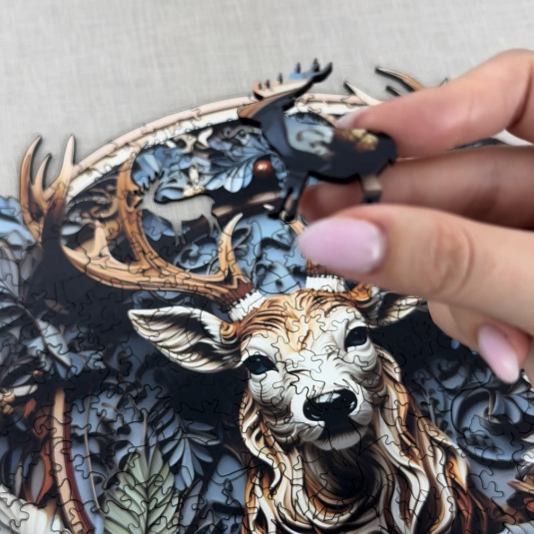 Deer V2 - Wooden Puzzle