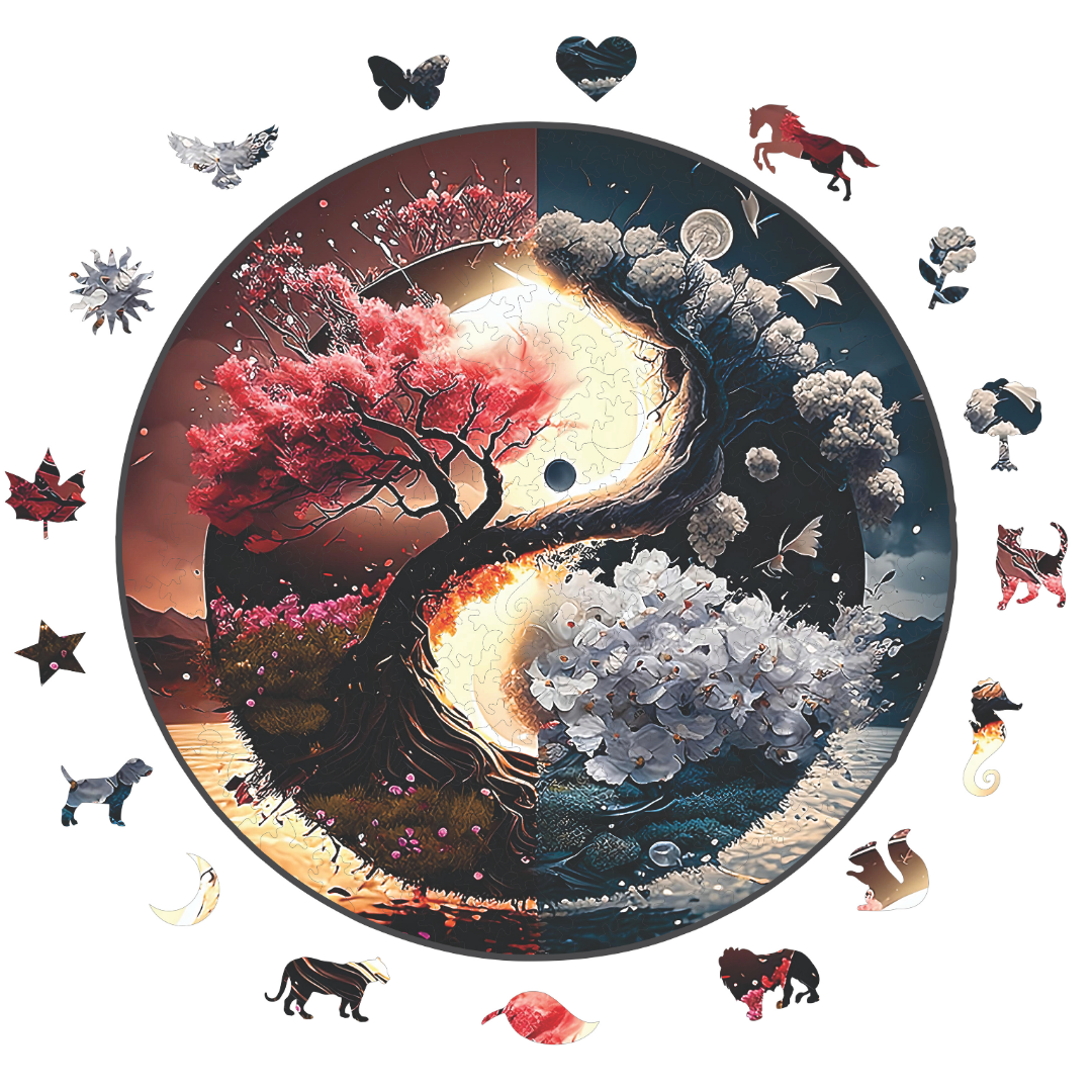 Fantasia Yin Yang - Wooden Puzzle