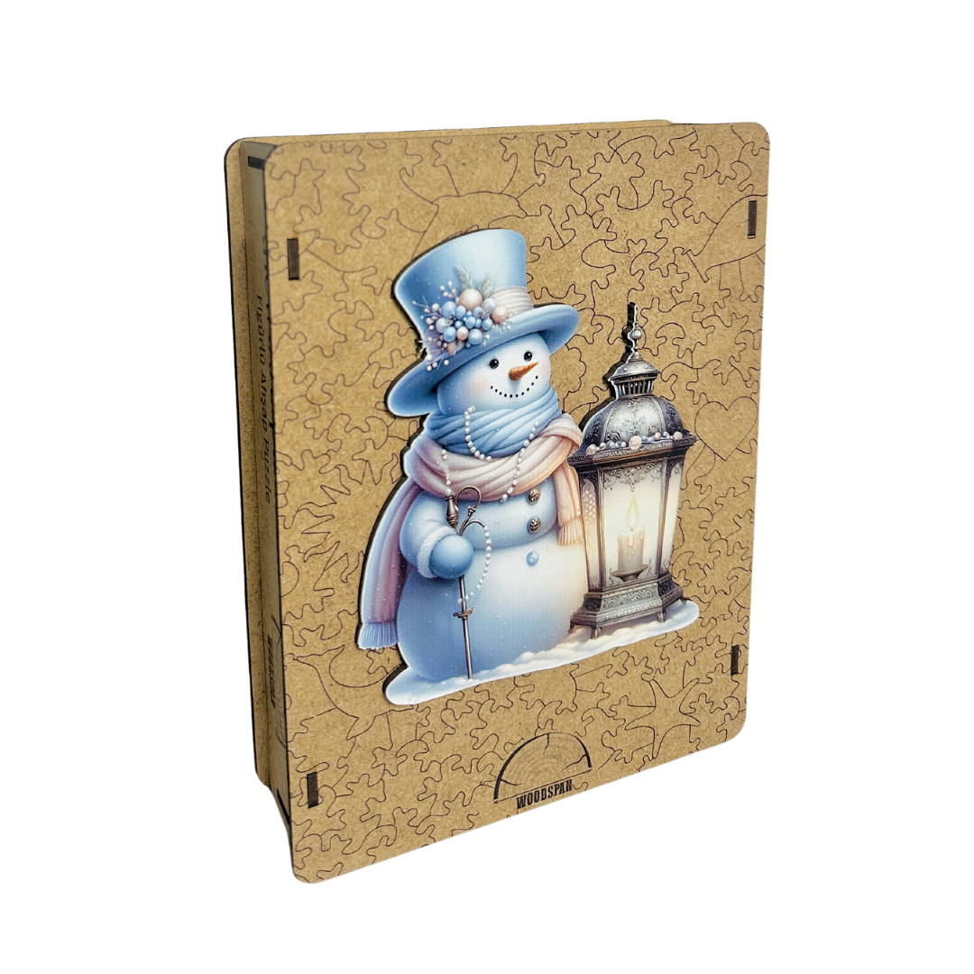 Winter Glow - Wooden Puzzle