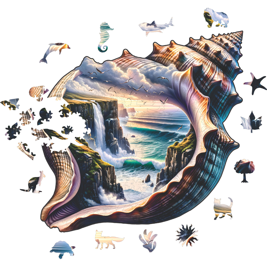 Hidden Paradise - Wooden Puzzle