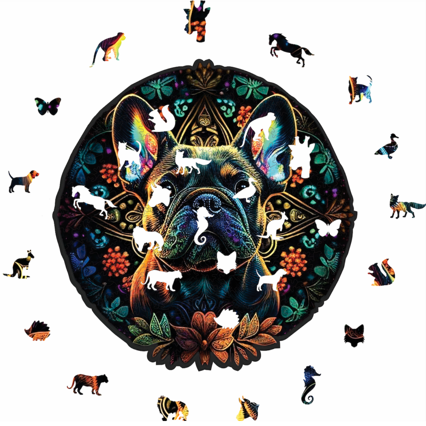 French Bulldog - Wooden Puzzle
