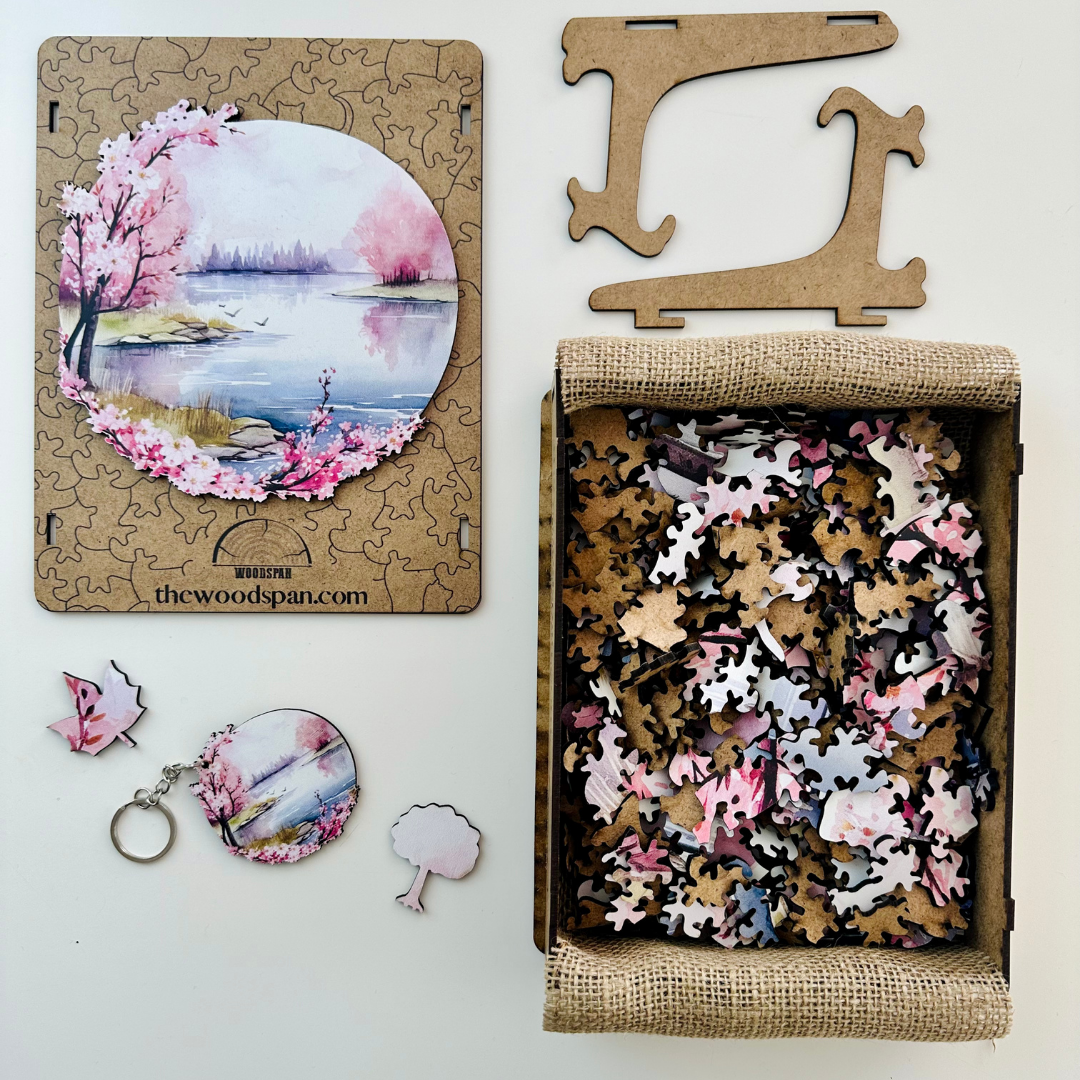 Sakura - Wooden Puzzle