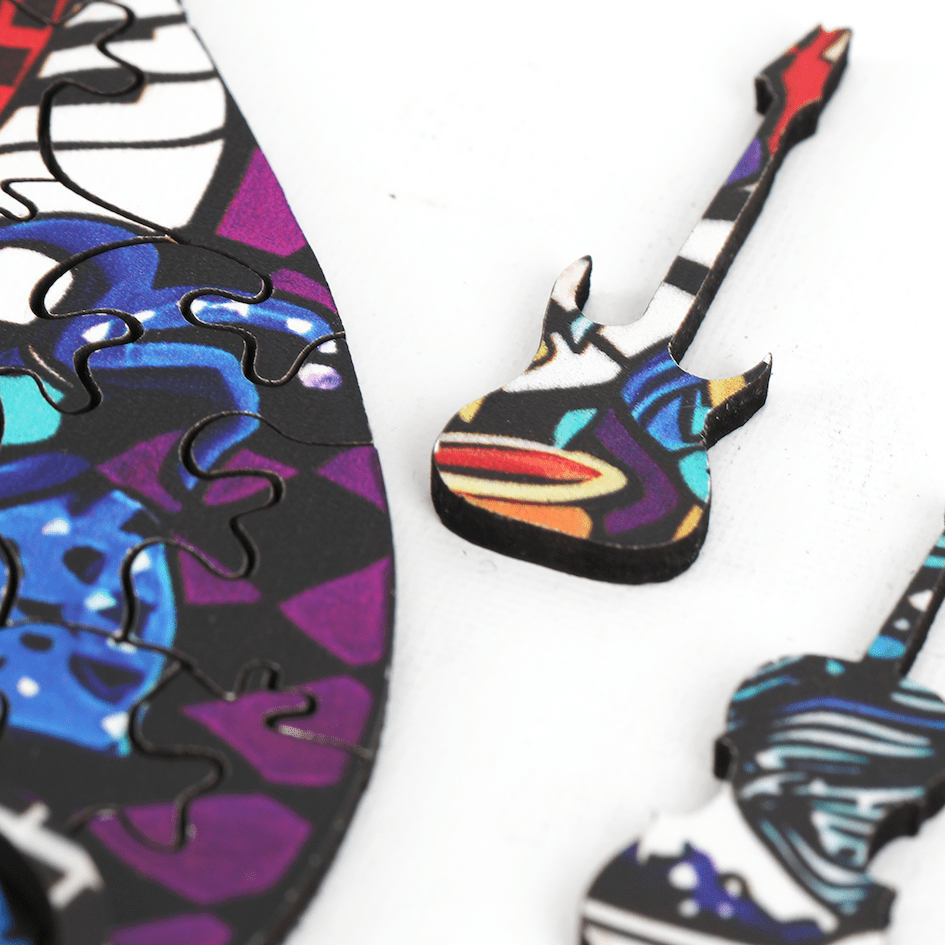 Guitar - Wooden Puzzle