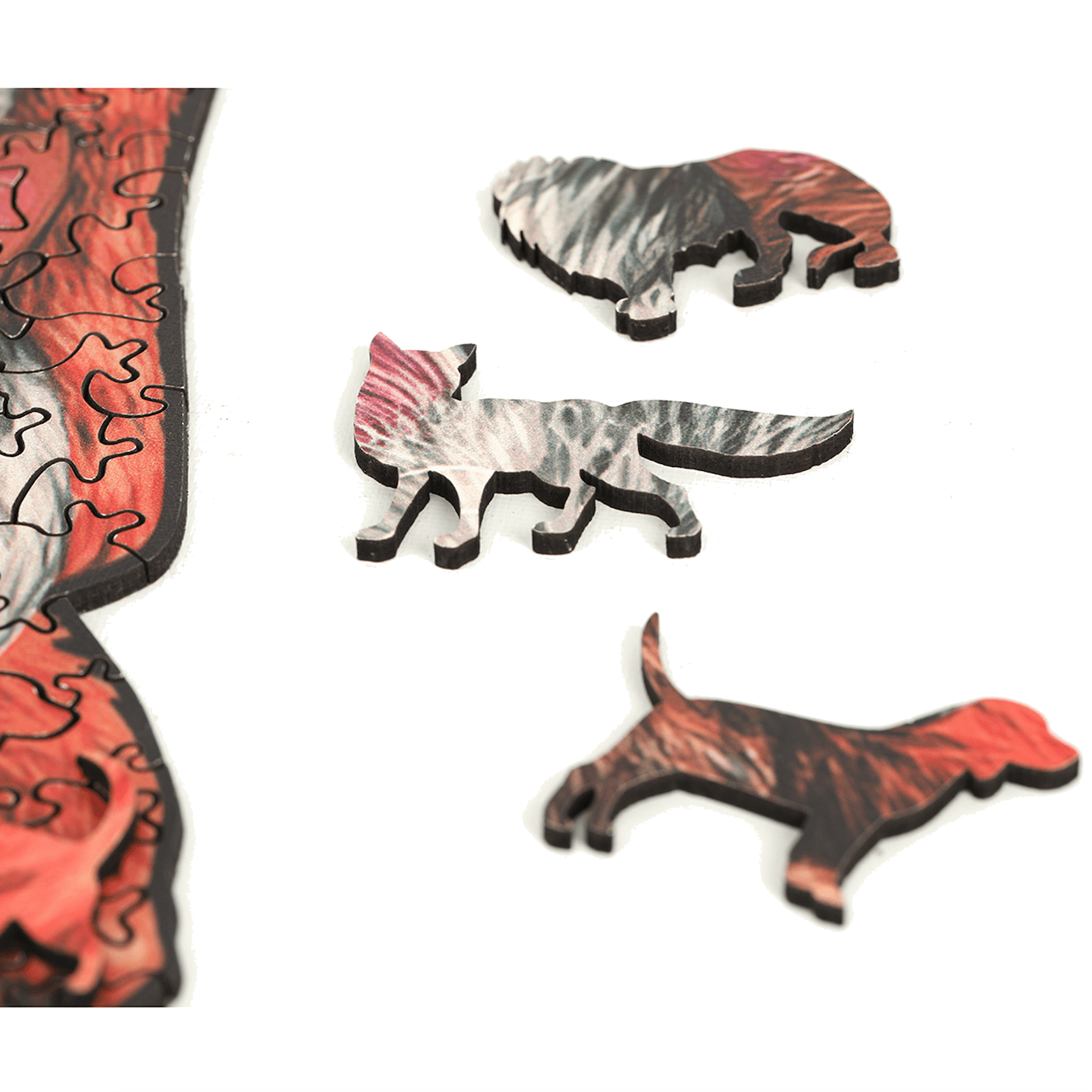 Triplet Cats - Wooden Puzzle