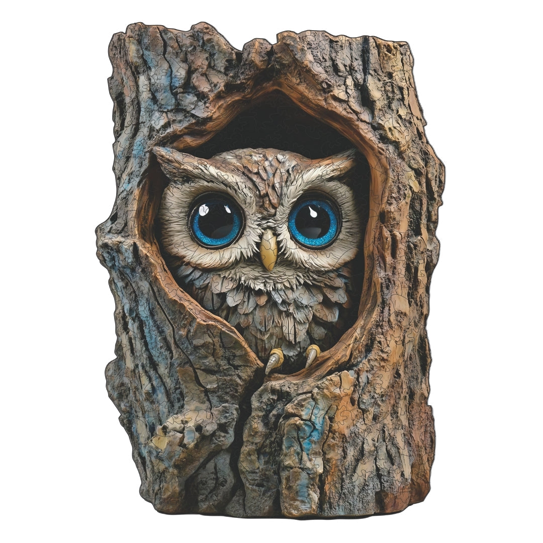 Ancient Owl - Wooden Puzzle