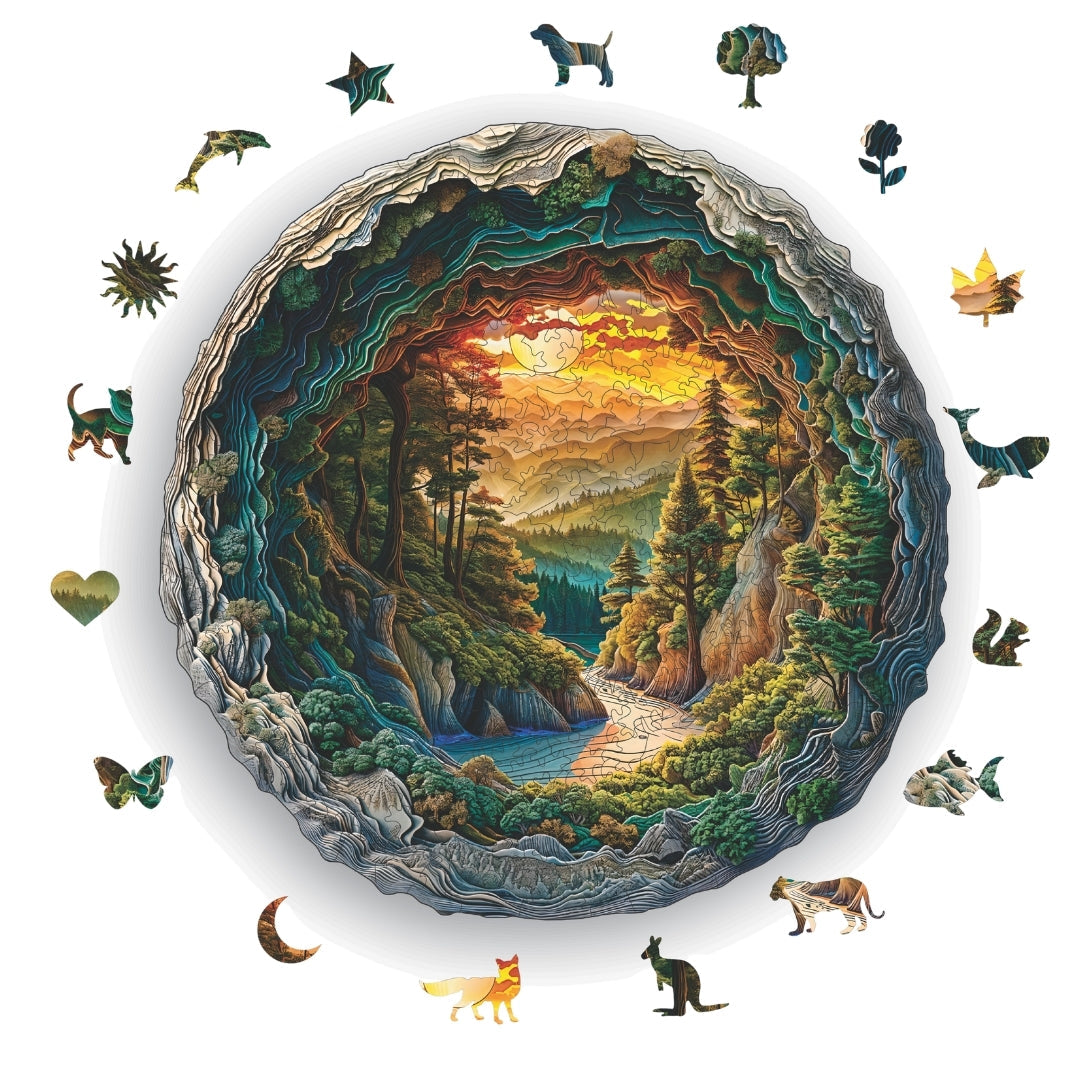 The Valley - Wooden Puzzle