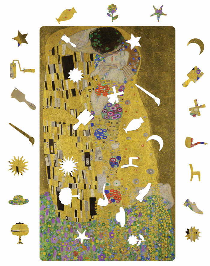 The Kiss Wooden Puzzle – Gustav Klimt