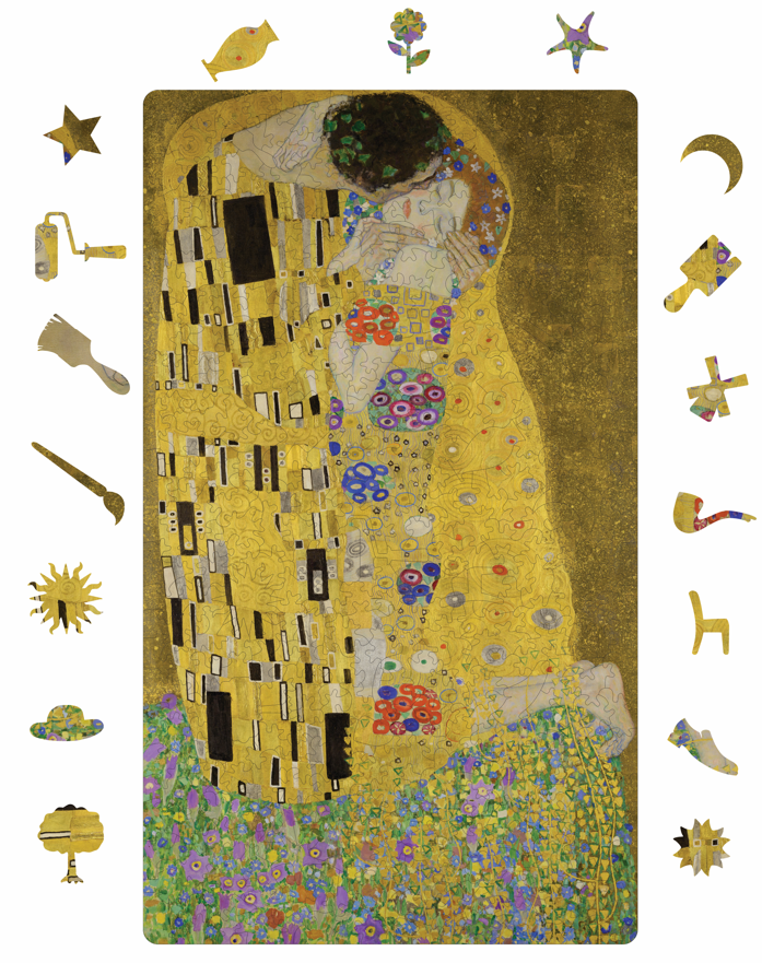 The Kiss Wooden Puzzle – Gustav Klimt