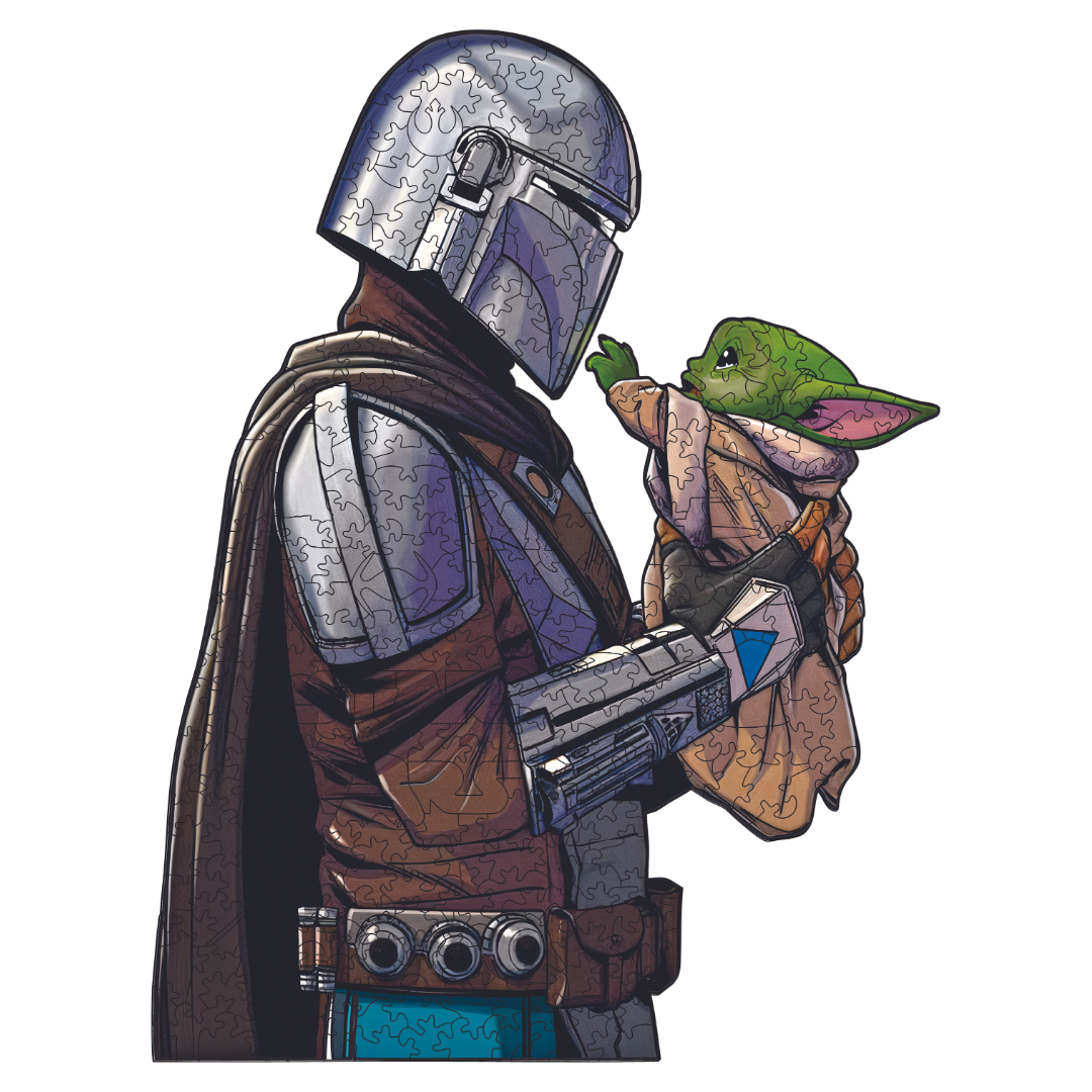 Mandalorian - Wooden Puzzle