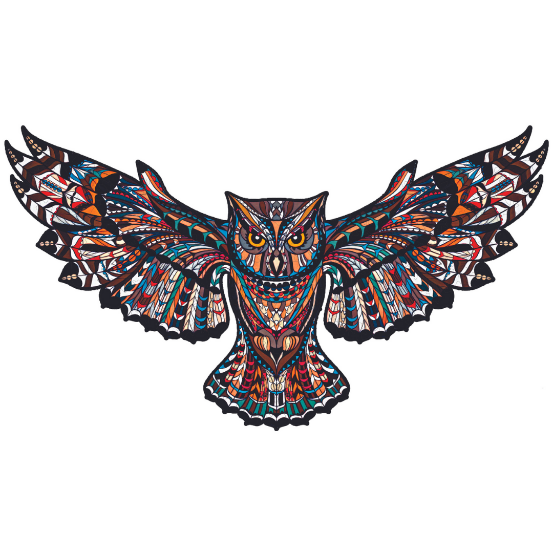 Magnificent Owl - Wooden Puzzle