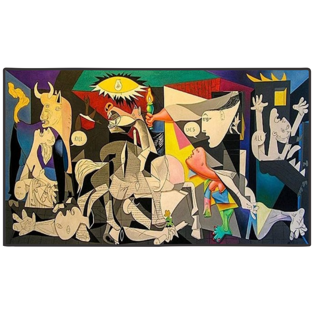 Guernica by Picasso (Colorized)