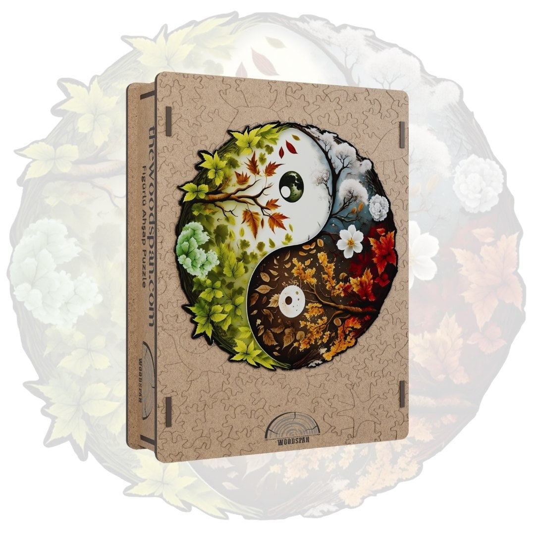 4 Season Yin Yang - Wooden Puzzle