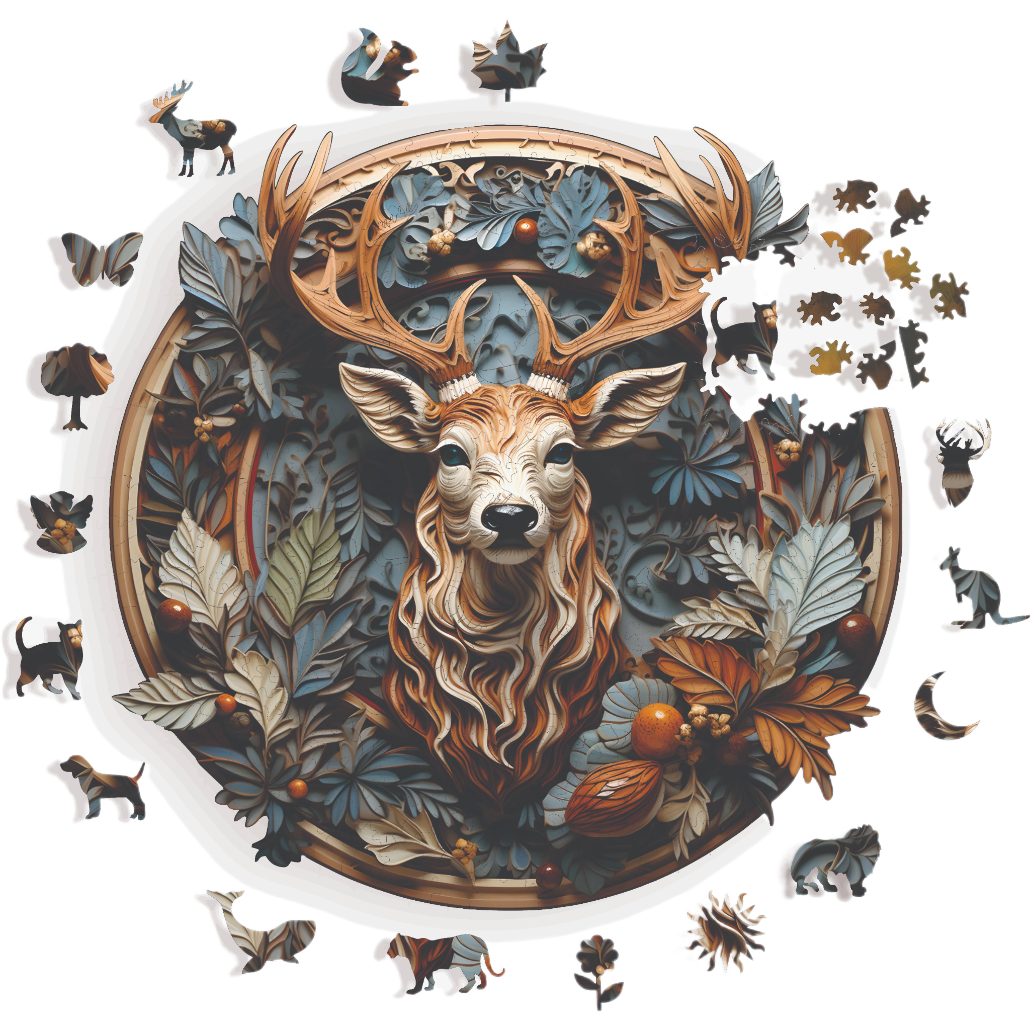 Deer V2 - Wooden Puzzle
